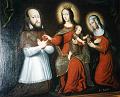 Franz von Sales und Maria mit Kind und Anna