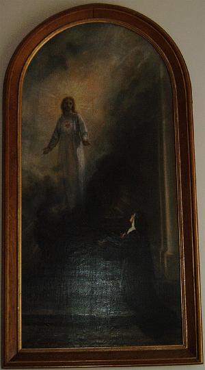 alacoque0025.jpg - Margareta Maria Alacoque, Gemälde im Heimsuchungskloster Obermarchtal