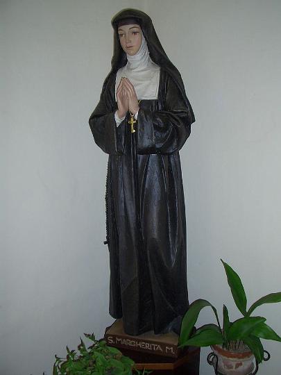 alacoque0112.jpg - Margareta Maria Alacoque, Statue im Heimsuchungskloster Soresina, Italien