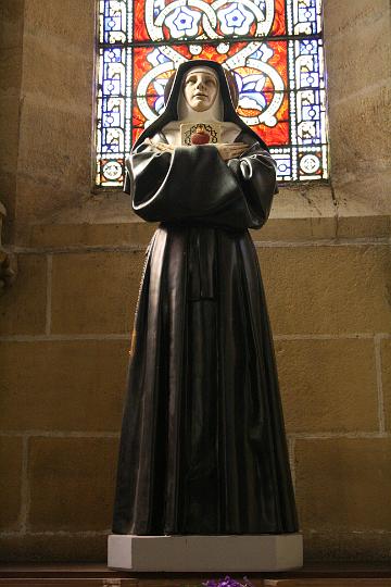 alacoque0181.jpg - Margareta Maria Alacoque in der Kirche Sacre Coeur in Moulins, Frankreich
