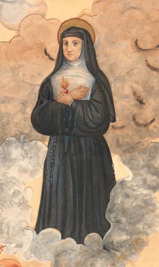 Chantal12.jpg - Gemälde im Salesianum Rosental, Eichstätt, Bayern