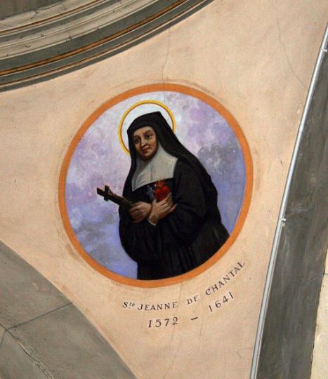 Chantal128.jpg - Gemälde in der Kirche Notre Dame de Liesse in Annecy, Frankreich
